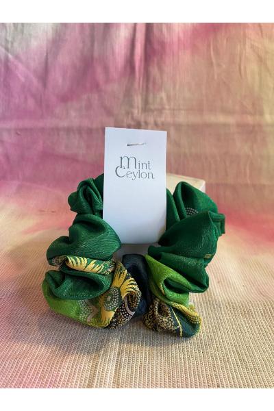  Scrunchy (S) - Shades of Green